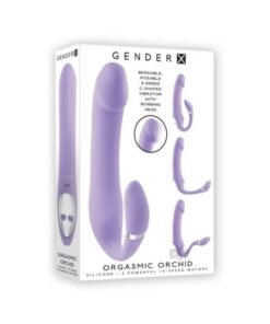 Gender X Orgasmic Orchid Dual-ended Vibrator Lavender