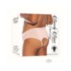 Barely B Crotchless Mesh Brief Ps Peach