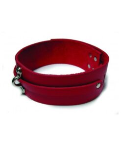 KL Bondage Basics Leather Collar (Red)