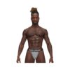 Mp Sexagon Micro V Thong Gray L/xl