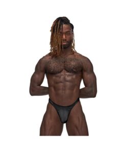 Mp Barely There Bong Thong Black L/xl