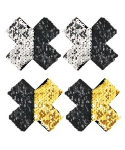 Peekaboo Reversible Sequin X Blk/gld