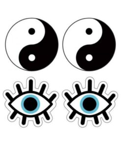 Peekaboo Yin And Yang Wht/blu