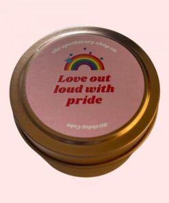 Pride Candle Birthday Cake
