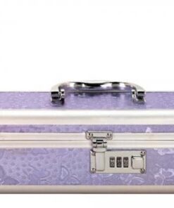 Lockable Vibrator Case Small Purple