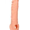 Realrock Penis Sleeve 8in Flesh