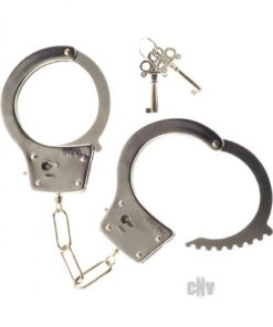 Heay Metal Handcuffs Silver Kink
