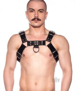 Prowler Red Butch Harness Blk/silv Lg