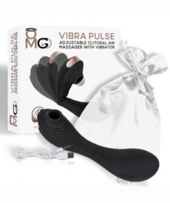 Omg Vibrapulse Clitoral Air Vibe Black