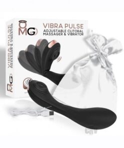 Omg Vibrapulse Clitoral Vibe Black