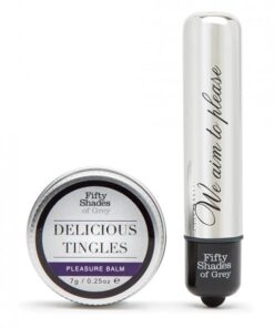 Fifty Shades Of Grey Pleasure Overload Delicious Tingles Gift Set 2 Pieces