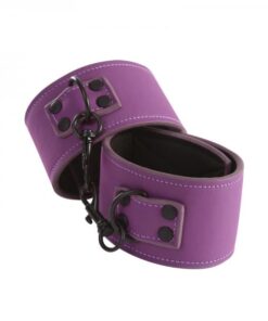 Lust Bondage Ankle Cuffs Purple