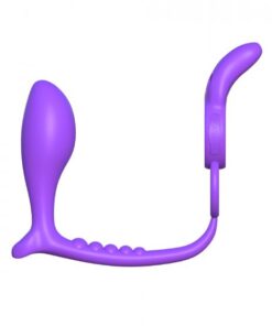Fantasy C-Ringz Ass-Gasm Vibrating Rabbit Purple