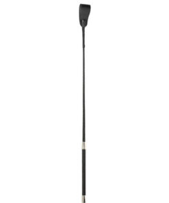 18 inches Medium Tip Riding Crop Black
