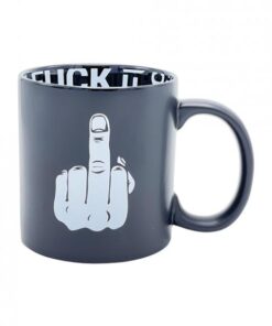 Attitude Mug Fuck You (middle Finger) - 22 Oz