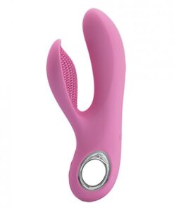 Pretty Love Canrol Nubby Rabbit Vibe 7 Function Pastel Pink