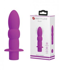 Pretty Love Wyatt 10 Function Silicone Vibrator - Fuchsia