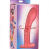 Curve Toys Simply Sweet 7" G Spot Silicone Dildo - Pink