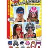 Be Your Own Hero Photo Booth Prop Kit 18 Pieces