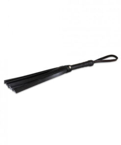 Sultra 13" Lambskin Flogger - Black