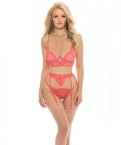 Aura Scallop Lace Longline Bra