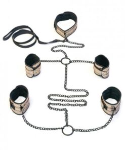 Faux Leather Collar