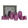 Zalo Nave Vibrating Nipple Clamps - Velvet Purple