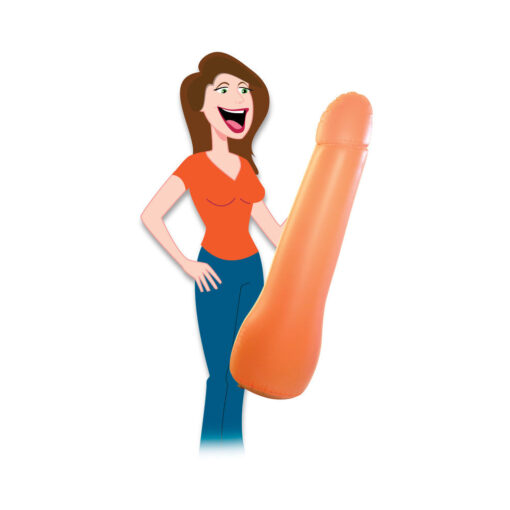 Bachelorette Party Favors Captain Pecker Inflatable Party Pecker