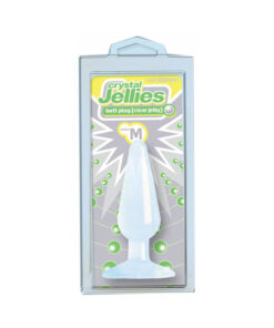 Crystal Jellies Butt Plug Clear Medium
