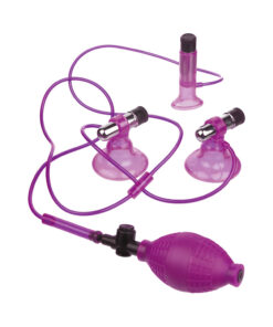 Fetish Fantasy Vibrating Triple Suckers Purple