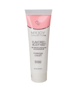 Flavored Body Kiss Massage Cream Strawberry 4 Fl Oz