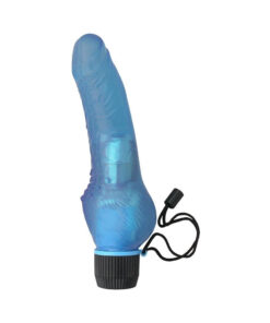 Jelly Caribbean #3 Waterproof  Vibrator - Blue