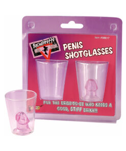 Bachelorette Outta' Control Penis Shot Glasses