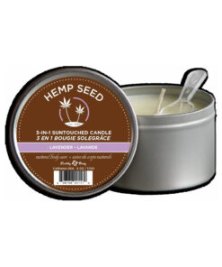 Earthly Body 3 In 1 Massage Candle Lavender 6oz