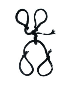 Fetish Fantasy Silk Rope Hogtie