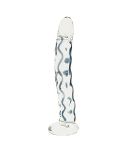 Glass Gem Dildo (emerald)