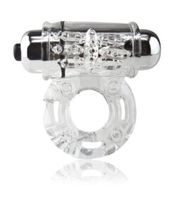 O Wow Vibrating Cock Ring Assorted Color