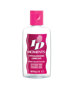 Id Moments Water Based Lubricant 1 Fl Oz Disc Cap Bottle