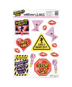 Bachelorette Window Decoration (stickers)