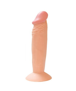 All American Whopper 6 inches Vibrating Dong Beige