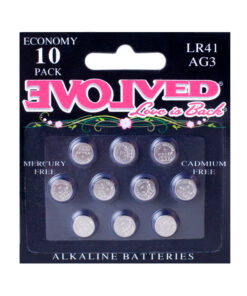 Evolved LR44 Batteries 10 Pack