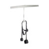 Fetish Fantasy Spinning Fantasy Swing Black