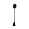 Fetish Fantasy Feather Crop Black