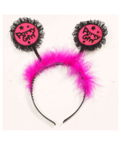 Party Girl Headband-Blk/Pink