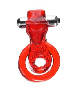 Xtreme Ring Of Xtasy Vibrating Red Tongue