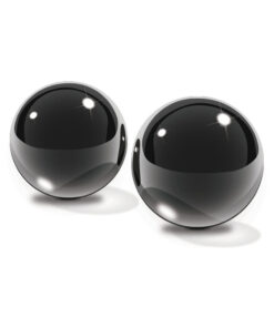 Fetish Fantasy Ltd. Ed. Small Black Glass Ben-wa Balls