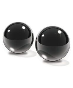 Fetish Fantasy Ltd. Ed. Medium Black Glass Ben-wa Balls