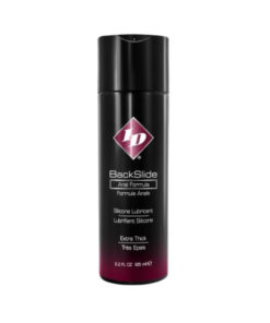 Id Backslide Silicone Anal Lubricant 2.2oz Flip Cap Bottle