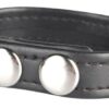 C & B Gear Snap Cock Ring Black
