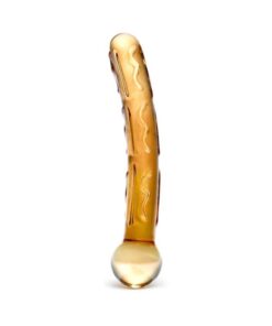 Glas Orange Tickler Glass Dildo